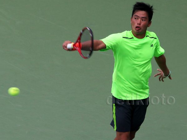 Petenis David Agung Dikalahkan Petenis Pakistan