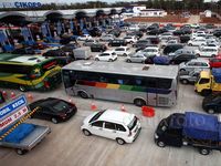 Tol Cipali Padat, Laju Kendaraan Tersendat