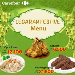 Opor Ayam, Daging Rendang Hingga Ketupat Promo di Carrefour