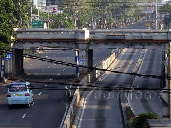 Hari Lebaran, Jalanan Jakarta Sepi