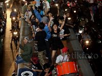 Kemeriahan Malam Takbir Idul Fitri 1436 H