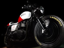 Triumph Bonneville Ini Dimodif untuk Kenang Ayrton Senna