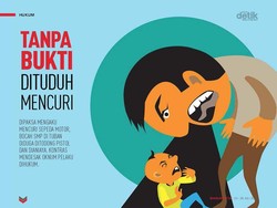 Tanpa Bukti Dituduh Mencuri