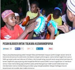 Blogger Suarakan #LebarandiPapua