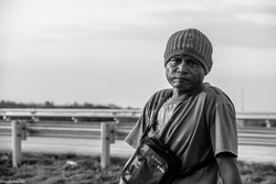 Pedagang Minuman Tol Cipali