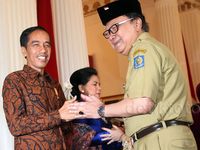 Jokowi Gelar Halalbihalal di Istana
