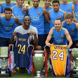 Kobe Bryant yang Begitu Lekat dengan Barcelona