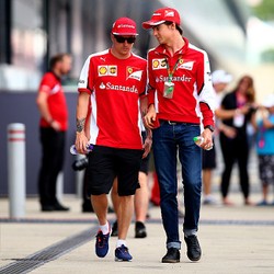 Raikkonen Secepat Vettel