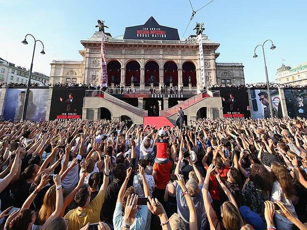 Suasana Pemutaran Perdana Film 'Mission: Impossible - Rogue Nation'