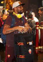 Skuat AS Roma Tiba di Jakarta
