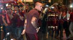 Skuat AS Roma Tiba di Jakarta
