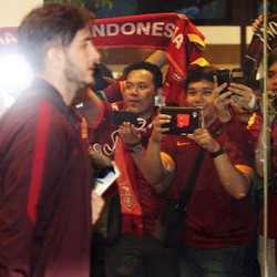 Roma Terkesan dengan Sambutan Suporter di Jakarta