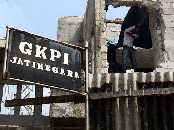 GKPI Jatinegara Dibongkar