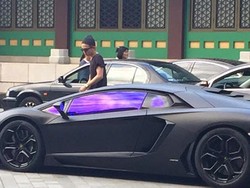 Mampir ke Hotel di Seoul, G-Dragon Pamer Lamborghini Aventador