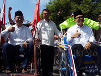 Pasangan Anas-Yusuf Mendaftar ke KPUD Banyuwangi