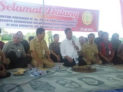 Blusukan ke Boyolali, Mentan Banjir Permintaan dari Petani