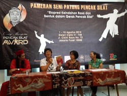 Pertama Kalinya Pameran Seni Terinspirasi Pencak Silat