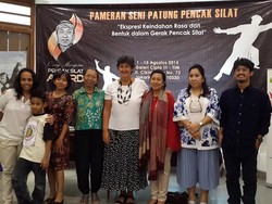 25 Pematung Apresiasi Ilmu Bela Diri Pencak Silat