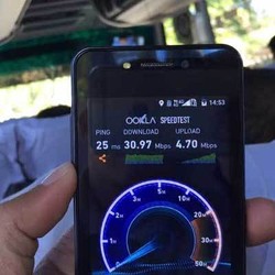 4G Smartfren Mampu Berlari 30 Mbps di Surabaya
