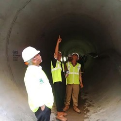 Di Bawah Tanah Cipinang Ada Terowongan Raksasa Sepanjang 600 Meter