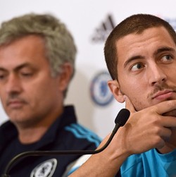 Mourinho: Musim Lalu Hazard Lebih Oke dari Ronaldo
