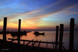 Terpesona Sunrise Cantik di Kampung Nelayan Pusong, Aceh
