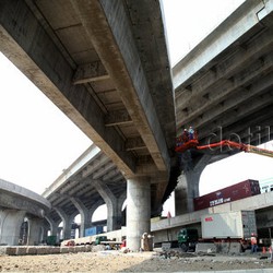 Ini Penyebab 69 Tiang Tol Priok Retak