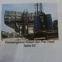 Dampak 69 Tiang Beton Retak, Proyek Tol Akses Tanjung Priok Molor