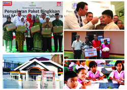 Alfamart Salurkan Donasi Konsumen