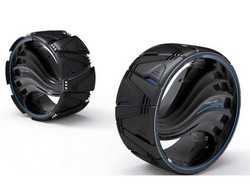 Ban Kumho Ini Tanpa Angin, Ulirnya Bisa Berubah Sesuai Medan