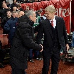Nol, Jumlah Kemenangan Wenger atas Mourinho