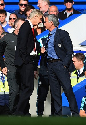 Rivalitas Wenger dan Mourinho dalam Perang Kata-kata