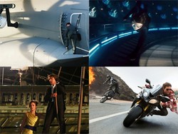 5 Aksi Gila Tom Cruise di Mission: Impossible Rogue Nation