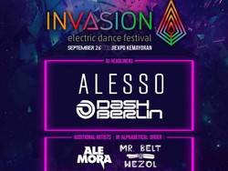 Alesso Hingga Dash Berlin di Invasion 2015 Electric Dance Festival