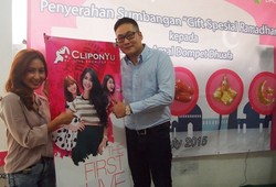 CliponYu Kumpulkan Donasi Virtual Gift Rp 67 Juta