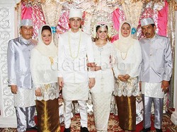 Nycta Gina dan Rizky Kinos Tak Undang Mantan ke Resepsi