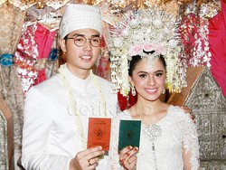 Undang 700 Tamu, Resepsi Nycta Gina-Kinos dengan Konsep Pesta Kebun