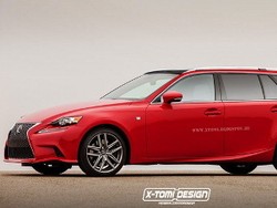 Begini Bentuknya Kalau Lexus IS Jadi Sportwagon