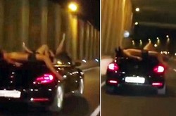 Beredar Video Turis Inggris Separuh Bugil Kebut-kebutan di Spanyol