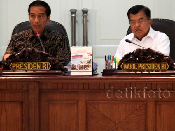Presiden Jokowi Pimpin Sidang Kabinet Paripurna
