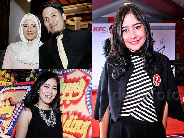 Deretan Artis di Nikahan Gina-Kinos, Manisnya Prilly Latuconsina