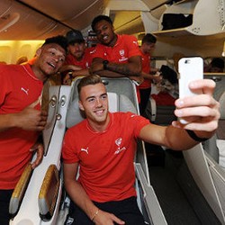 Chamberlain Tanggapi Tudingan soal Selfie Skuat Arsenal