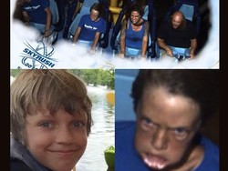 Naik Roller Coaster, Wajah Imut Turis Ini Berubah Jadi Seram