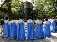 Aksi Jelang Peringatan 70 Tahun Bom Hiroshima