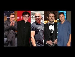 Aktor Termahal Dunia, Amerika Vs Asia 2014-2015 (1)