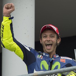 Setia Naik Podium di 9 Balapan Awal, Rossi Kini Tatap Paruh Kedua Musim