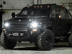 Pikap ala Tentara Ini Diklaim Paling Aman di Dunia