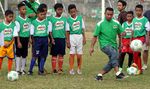 Firman Utina Beri Motivasi dan Coaching Clinic