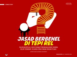 Jasad Berbehel di Tepi Rel