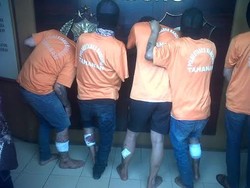 Polisi Tembak Empat Penjambret Sadis yang Beraksi di Pasupati dan Jalan Sunda